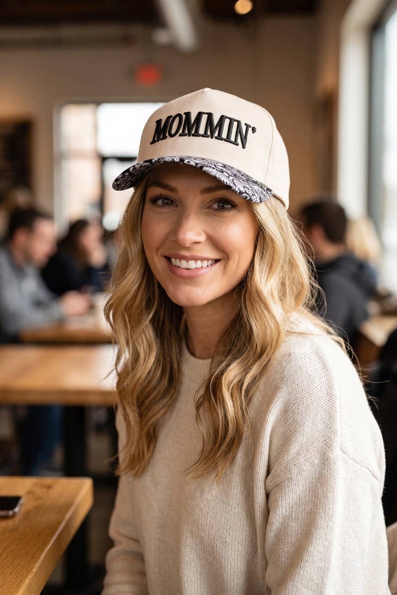 帽子 mamimu Mommin' Two Tone Hat – Love Stitches Boutique
