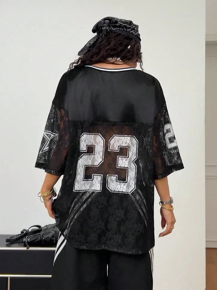 Genius 23 Lace Top Sexy Jersey