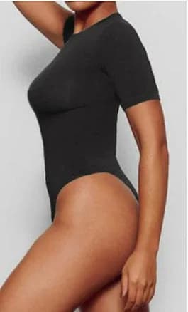 Short Sleeve High Cut Bodysuit My Store