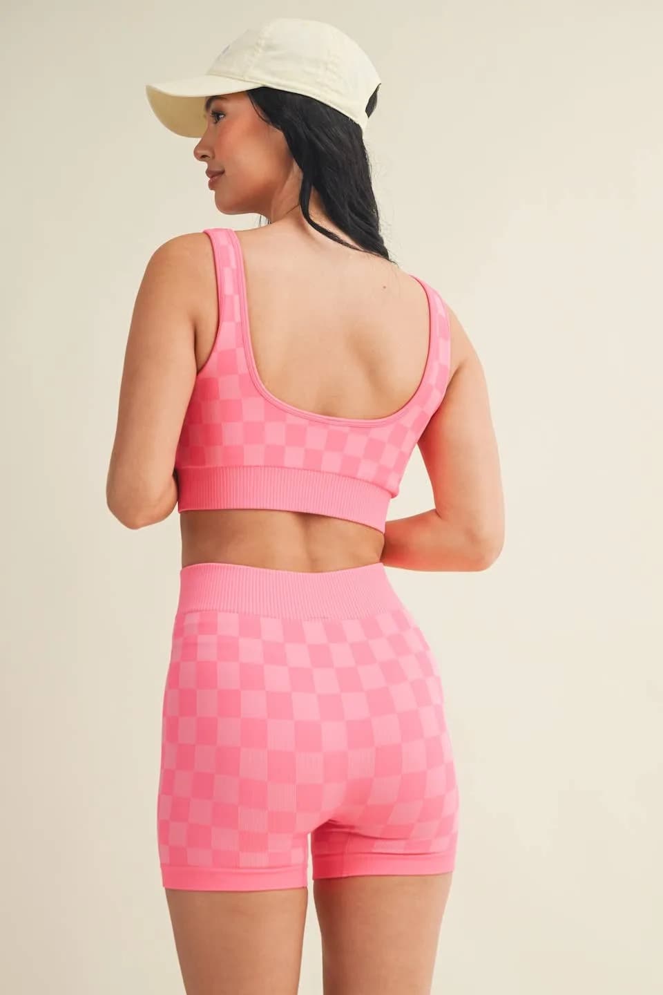 Checkmate Checkered Crop Two Piece Set by Kimberly C