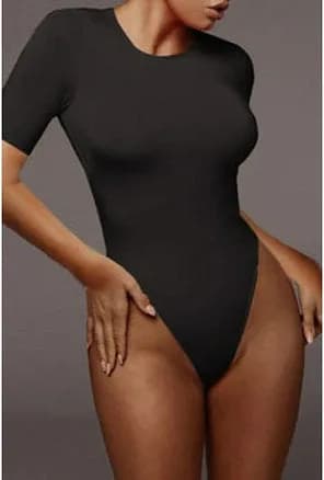 Short Sleeve High Cut Bodysuit My Store
