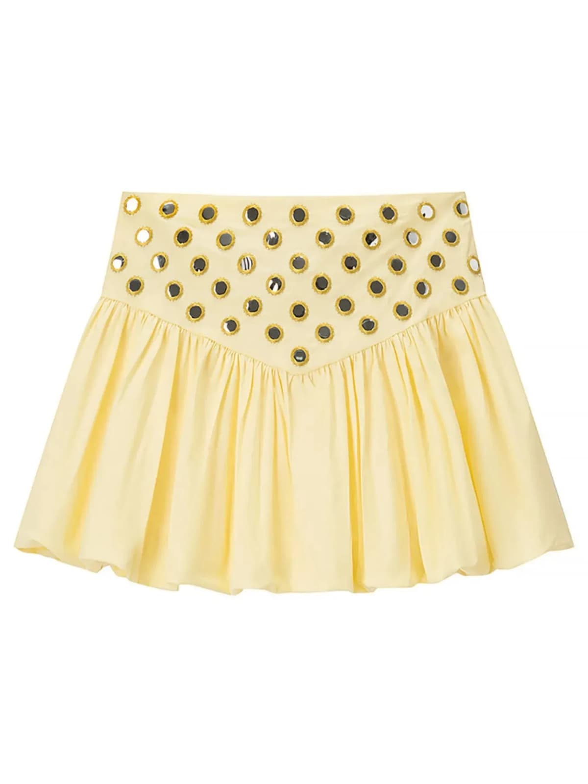 Eyelet Cami and Bubble Skirt Set