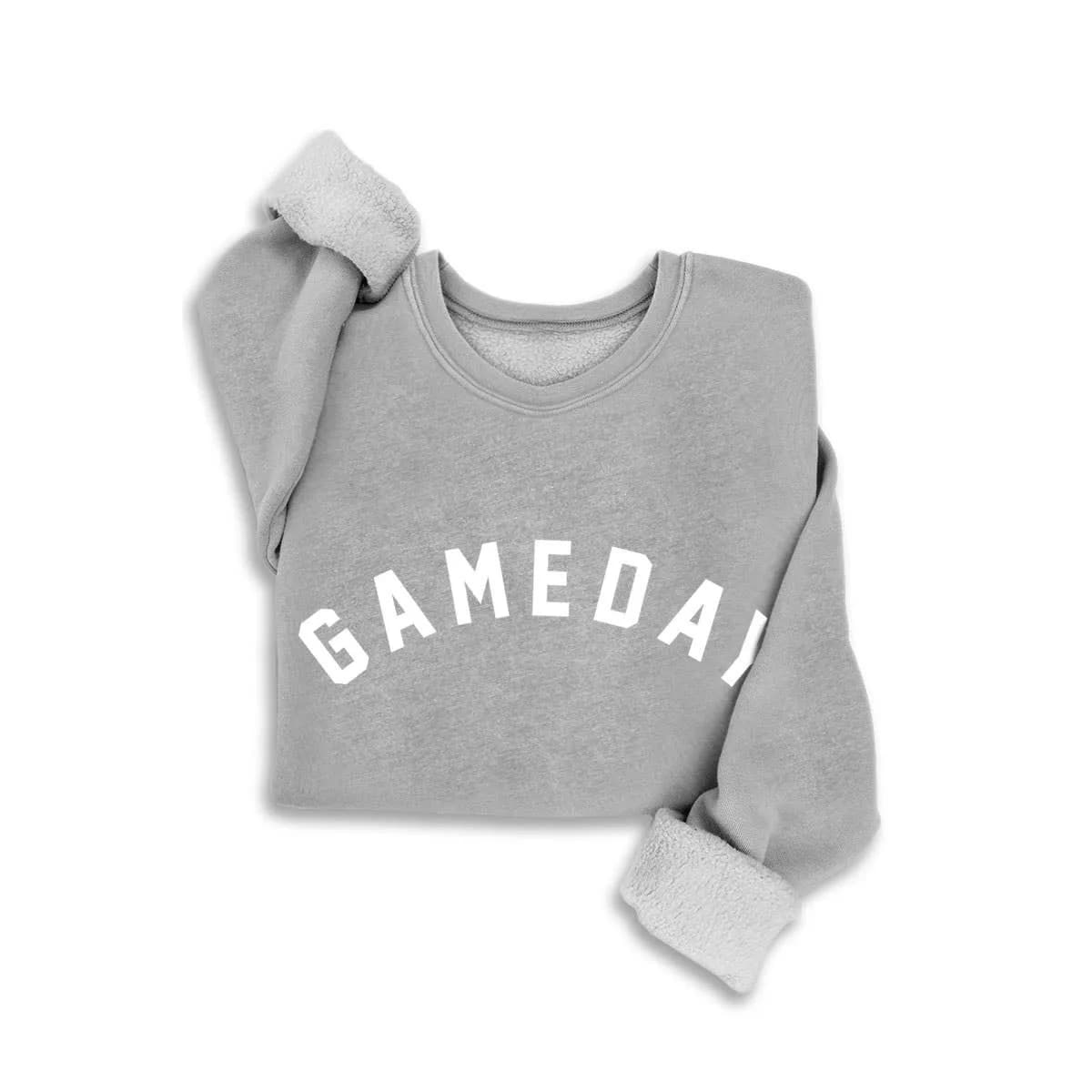 Touch Down Season Mineral Wash Sweatshirt by HRT & LUV