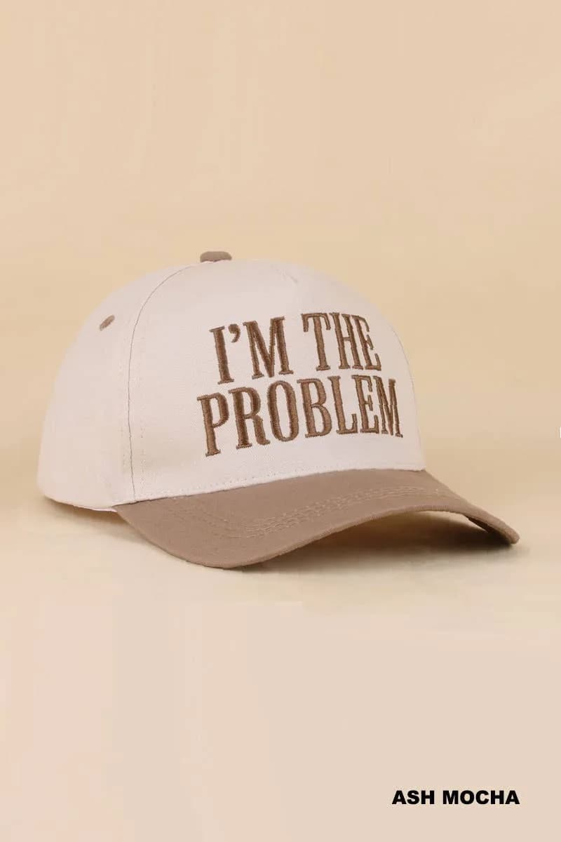 I'm The Problem Two Tone Snapback Hat