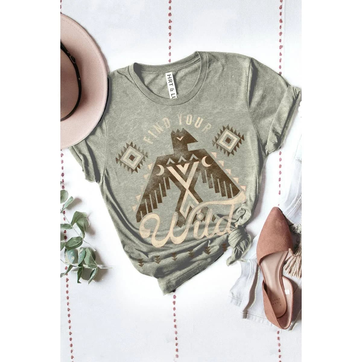 Find Your Wild Mineral Wash Graphic Tee