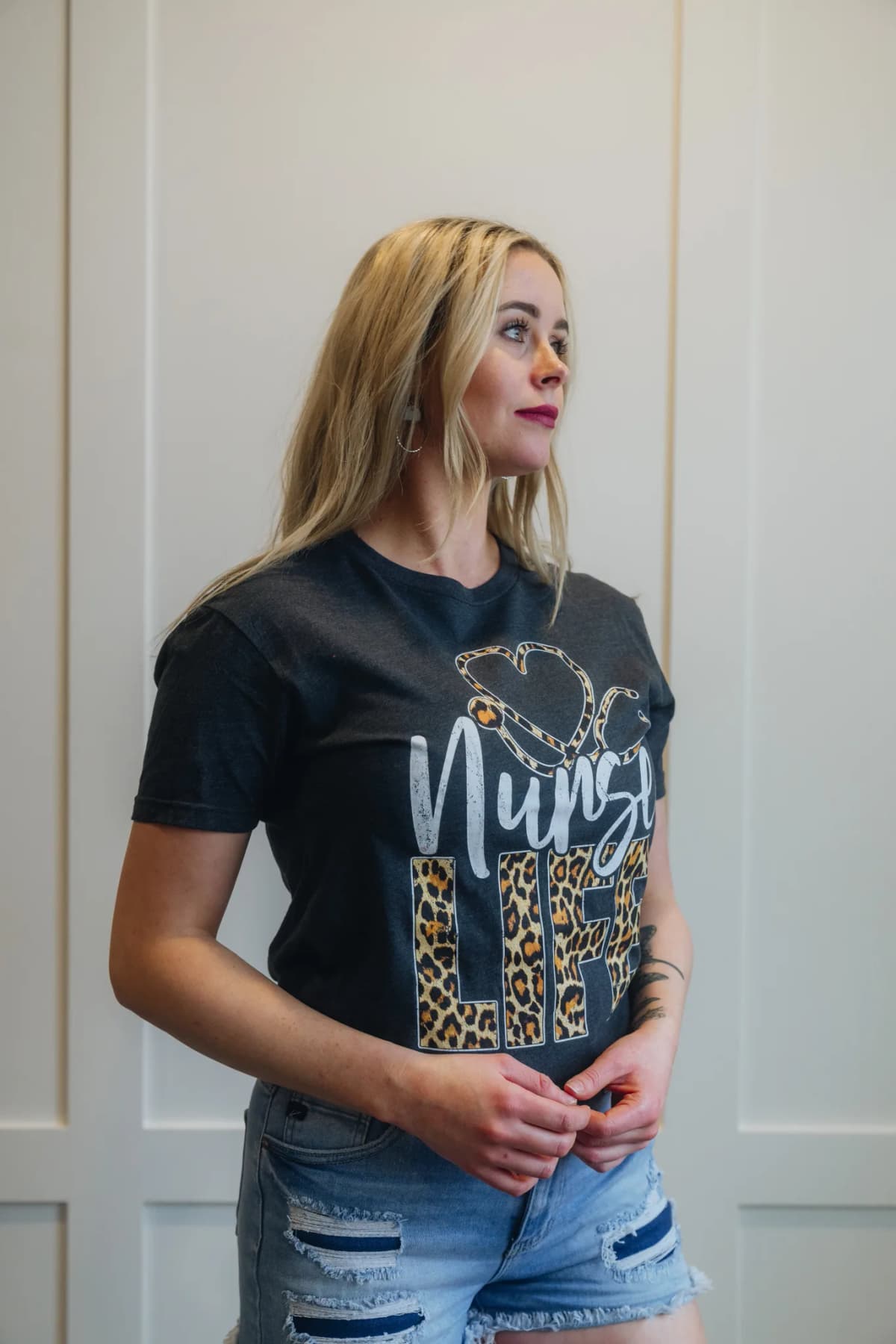 Leopard Nurse Life Shirt My Store