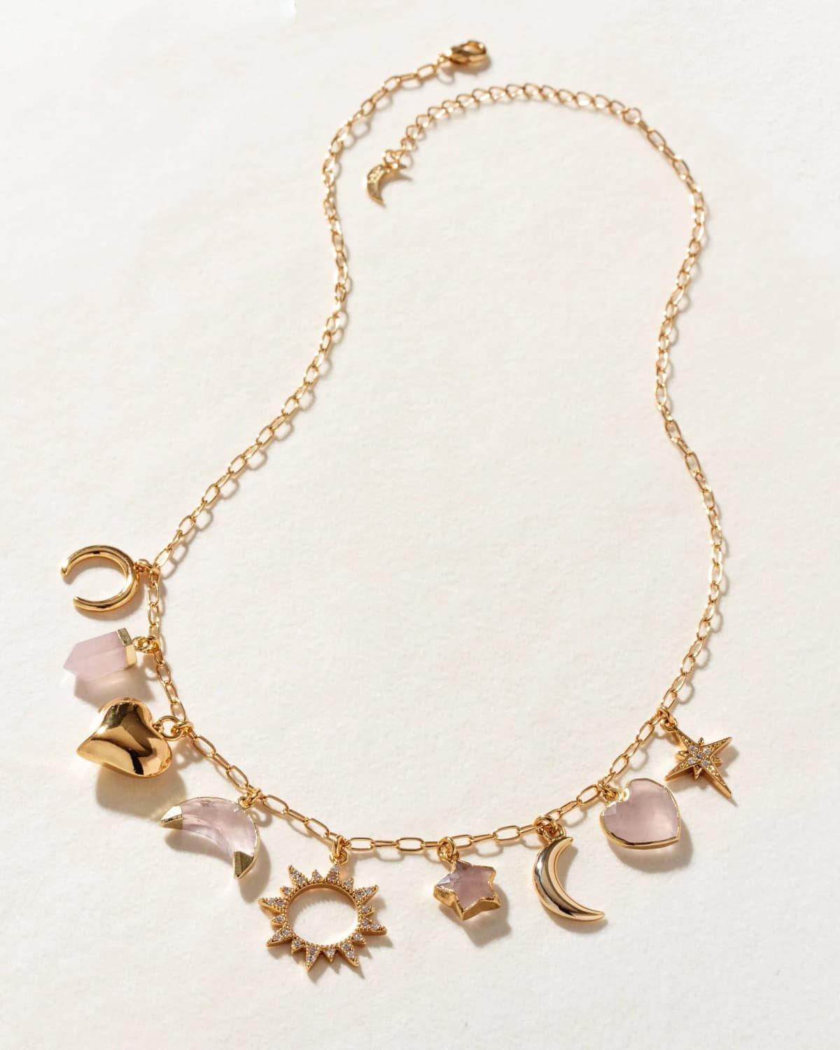 Luna Norte Love and Light Charm Necklace
