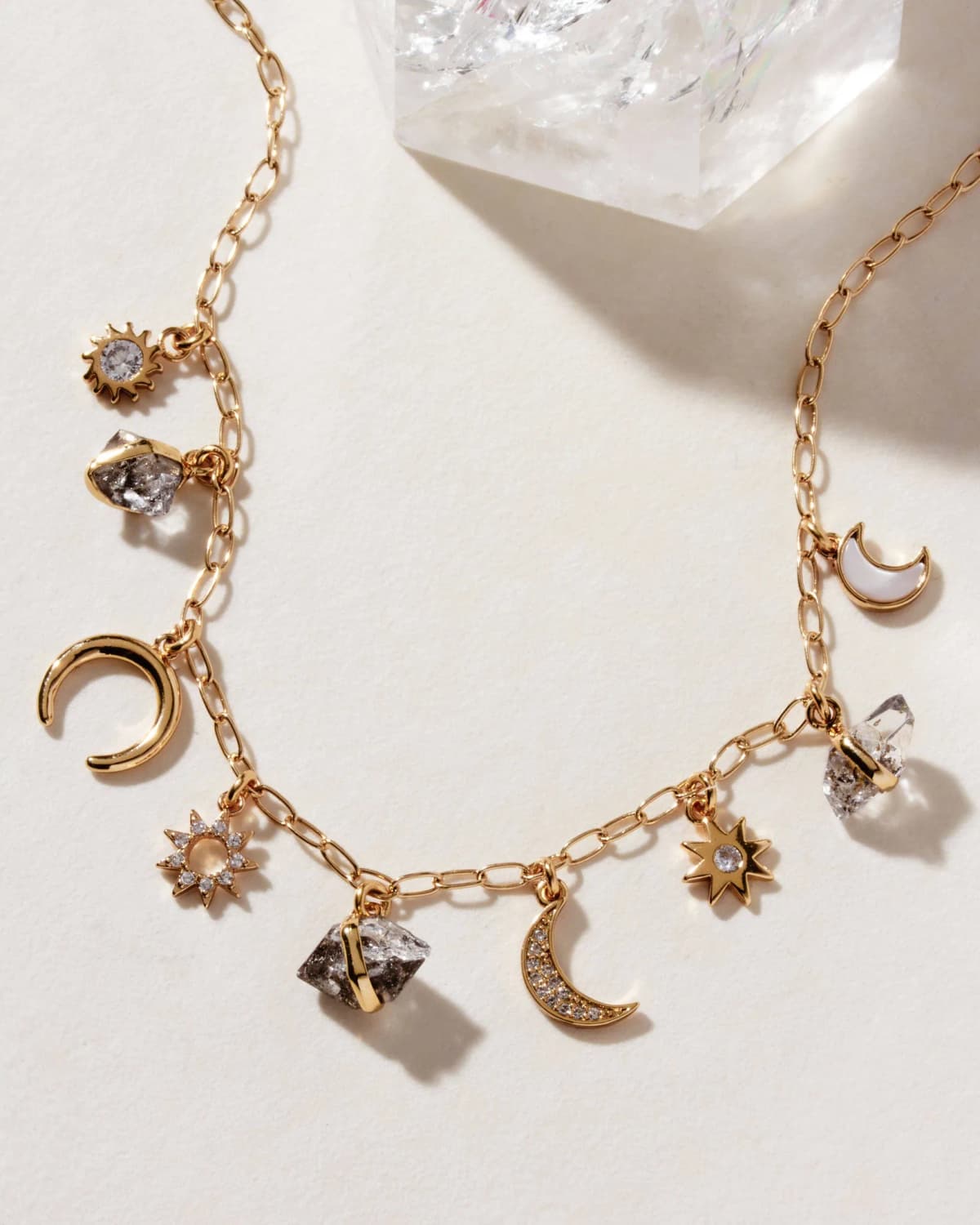 Luna Norte Nebula Fragments Charm Necklace