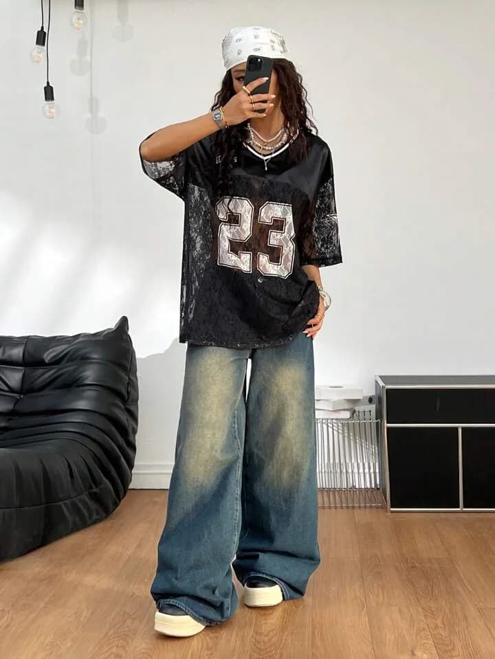 Genius 23 Lace Top Sexy Jersey