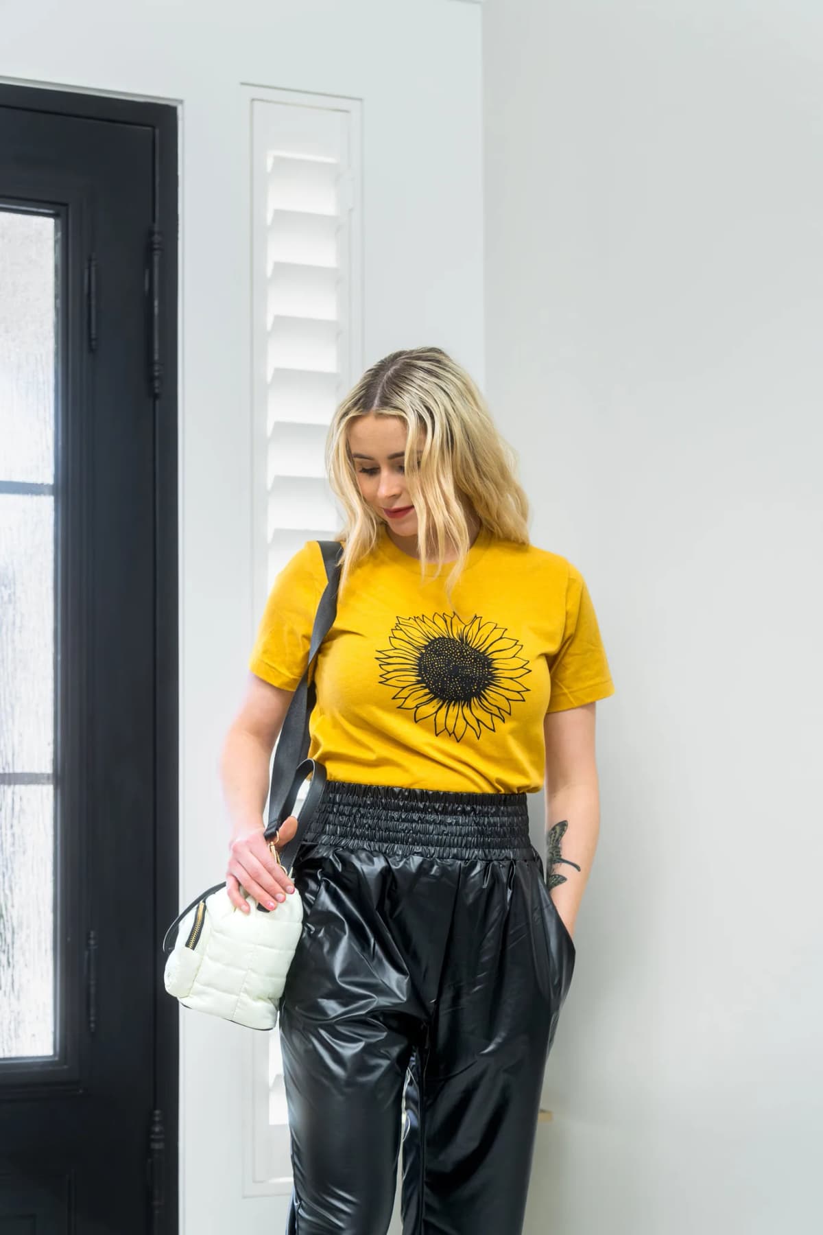 Sunflower Shirt Humm & Willow (Mustard)