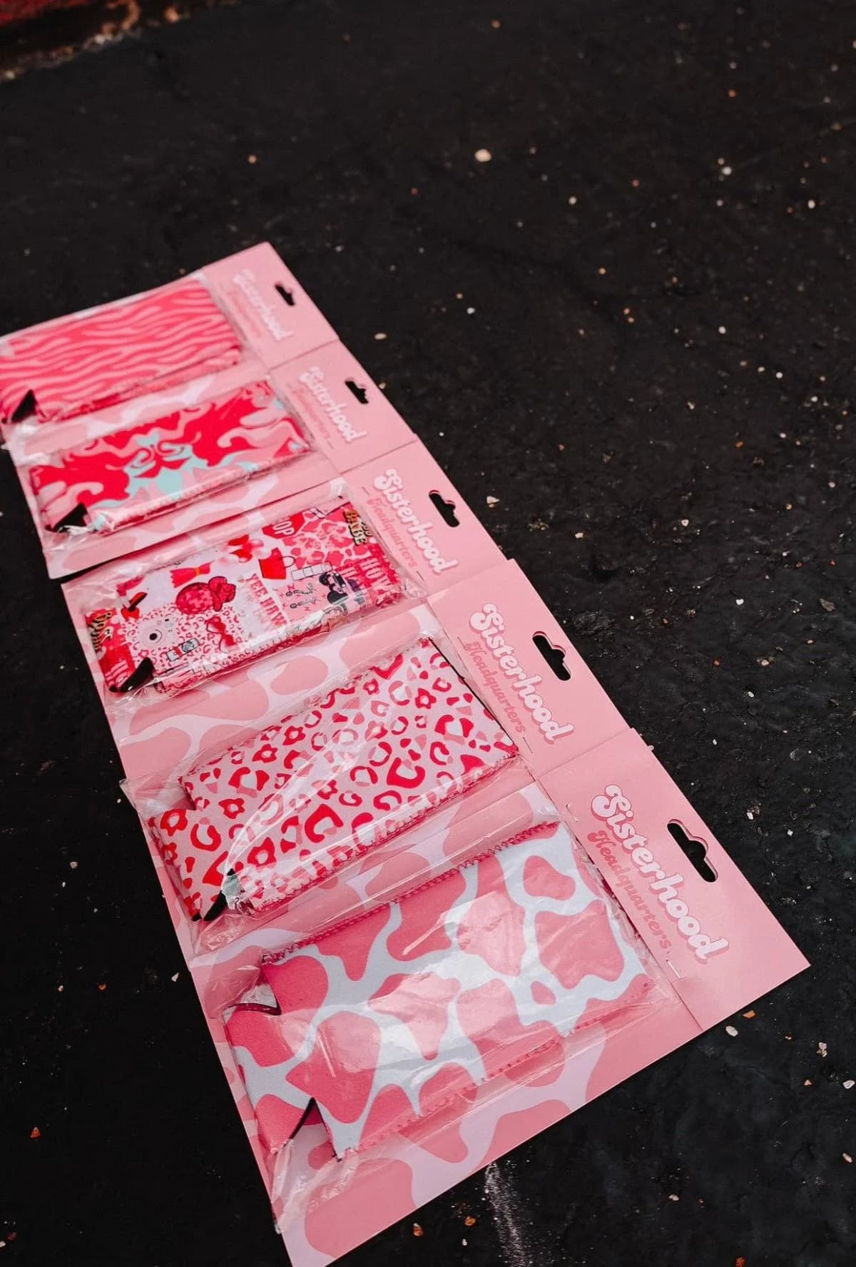 Pink Leopard Tall Coozie 2 pack (Pink Leopard)