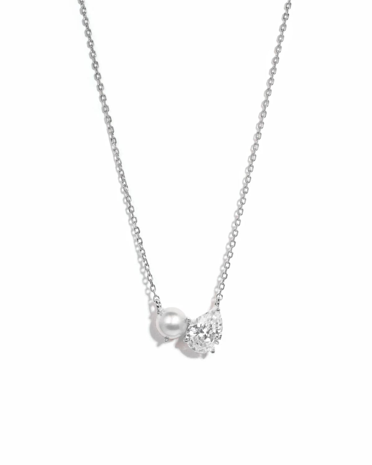 Toi et Moi Pearl Necklace by Sami Jewels