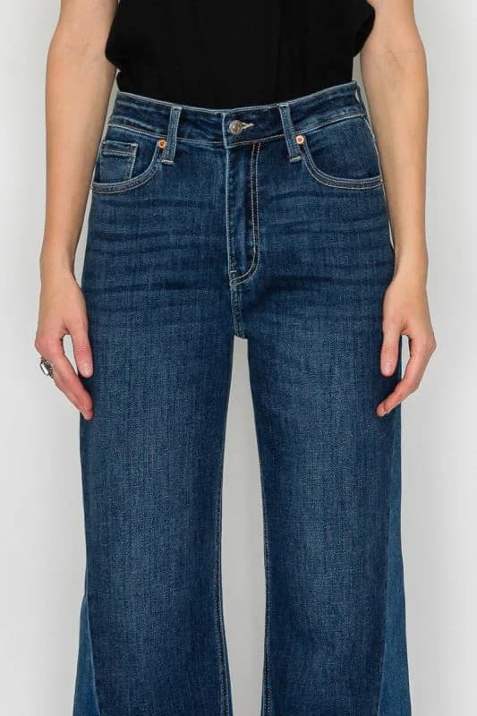 AT2005WDM - HIGH RISE FLARE JEANS