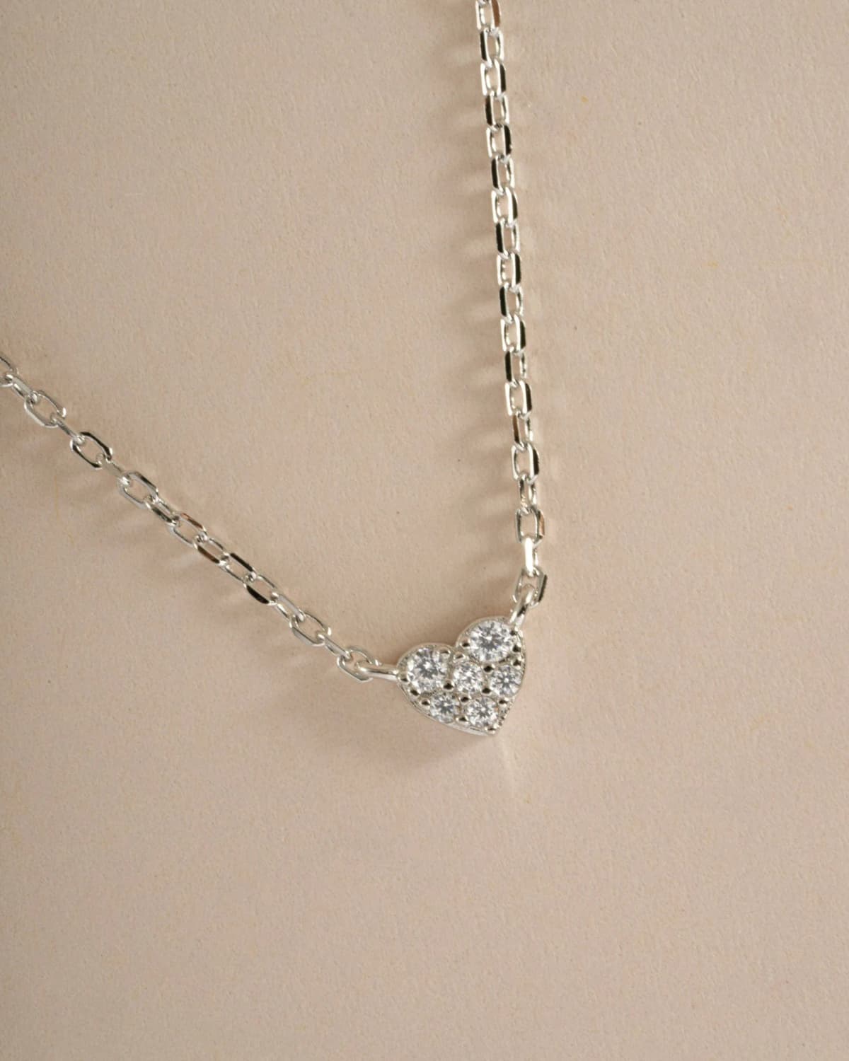 Tiny Heart Necklace by Sami Jewels