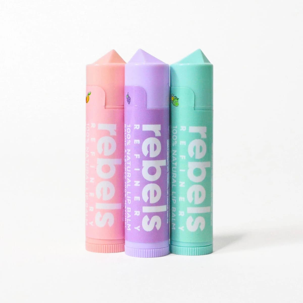 Stick Lip Balm 100% Natural Spiked Cap by Rebels Refinery