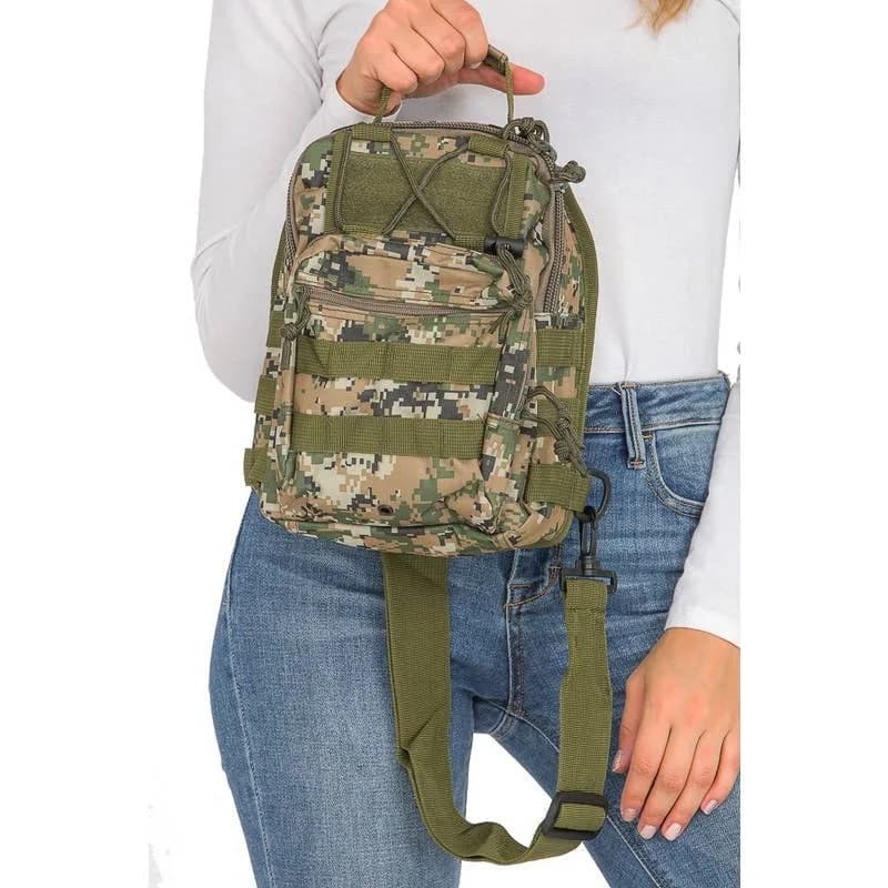 Camouflage Sling Backpack