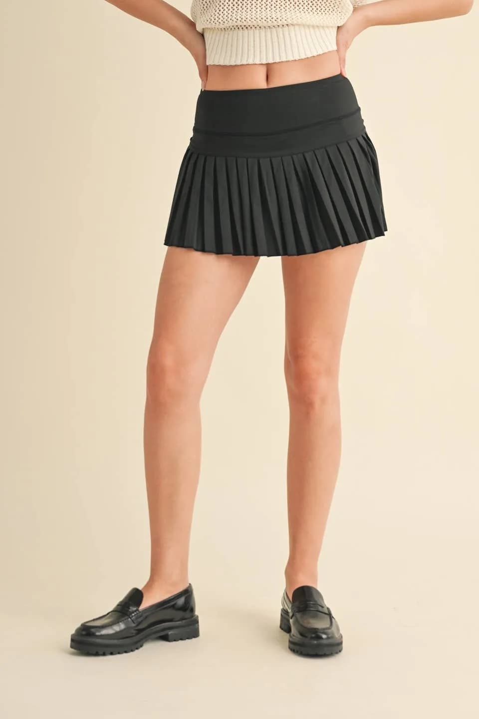 Pleated Tennis Skirt Skort by Kimberly C