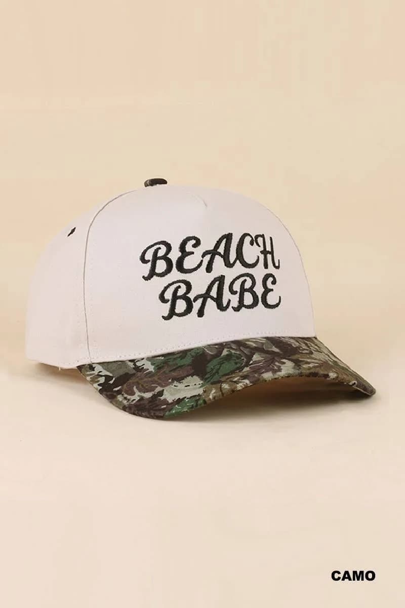 Beach Babe Two Tone Snapback Hat