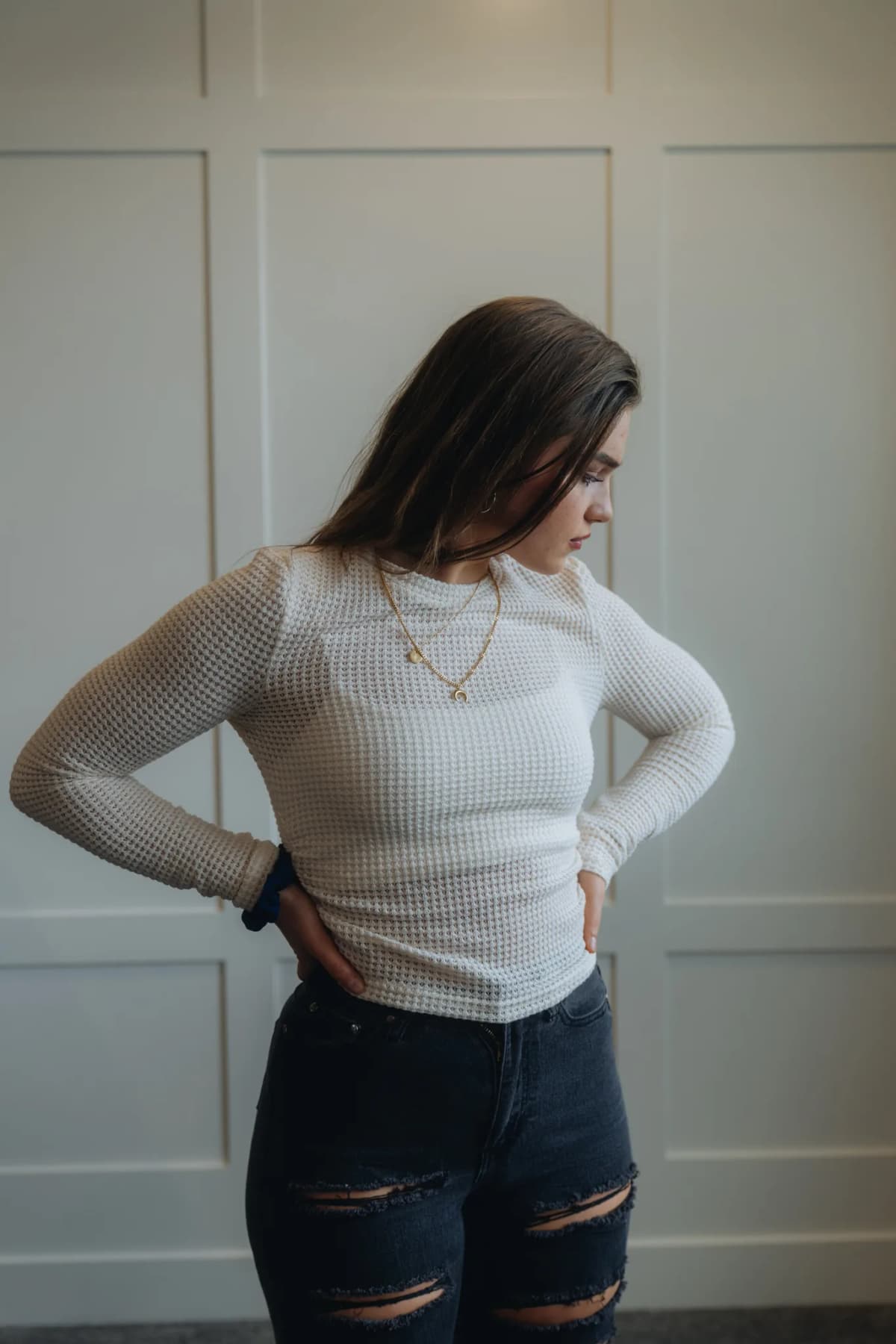 Short Tight Sexy Texture Top Scrunch Bottom