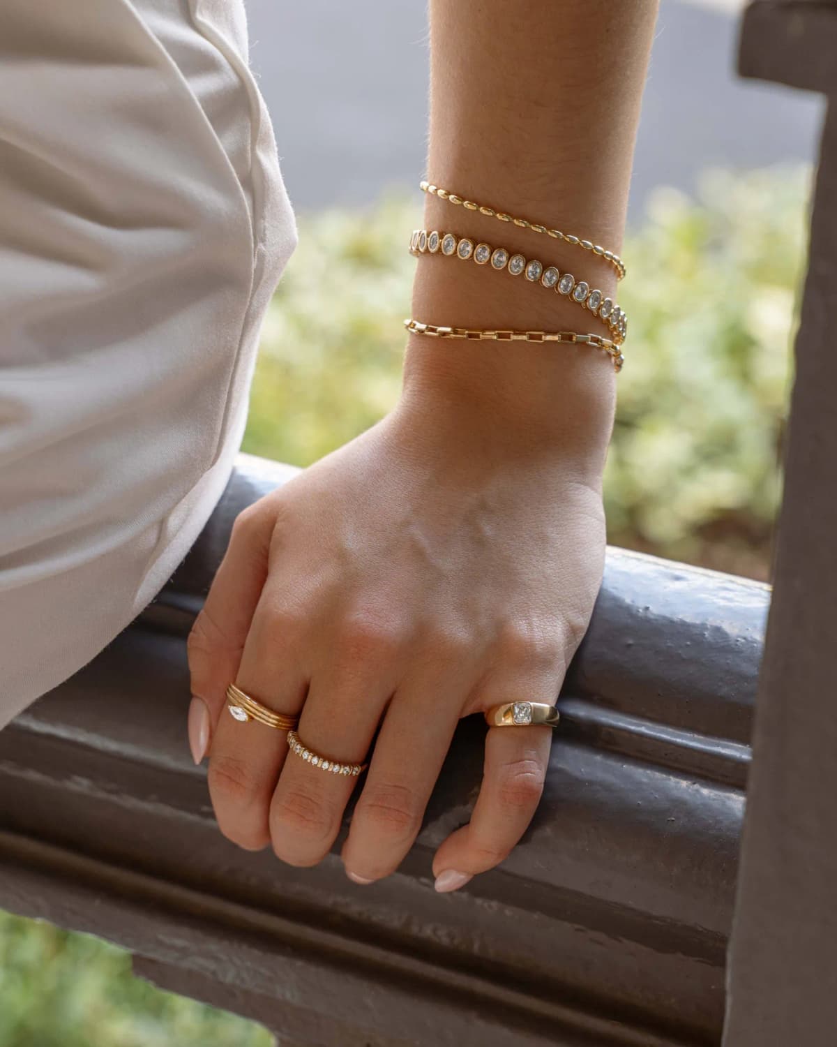 Rice Beaded Bracelet by Sami Jewels