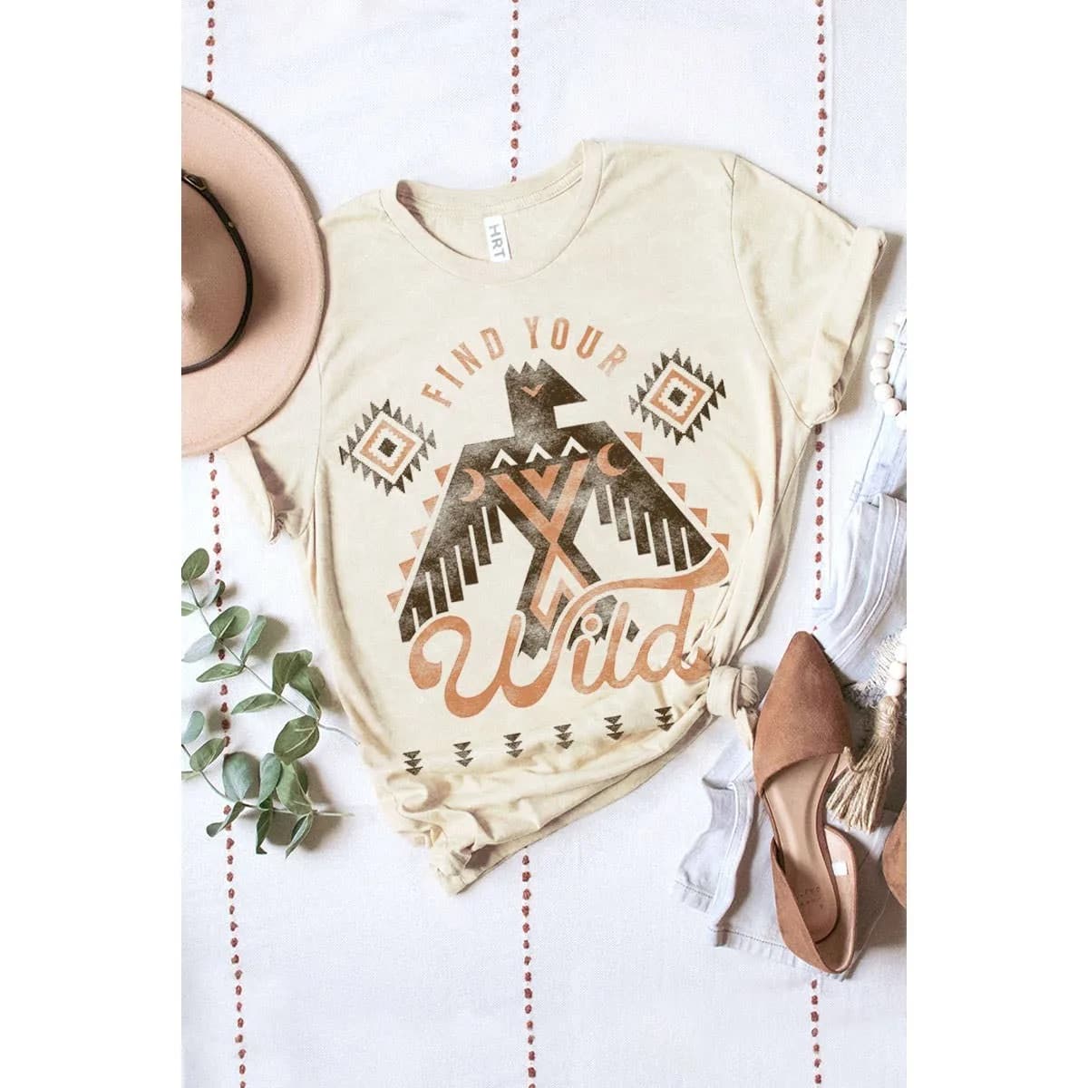 Find Your Wild Mineral Wash Graphic Tee