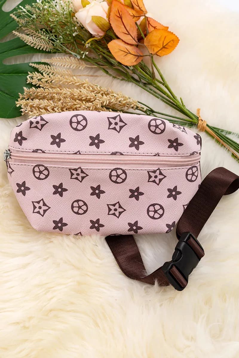 Crossbody Fannypack Purse Star Print