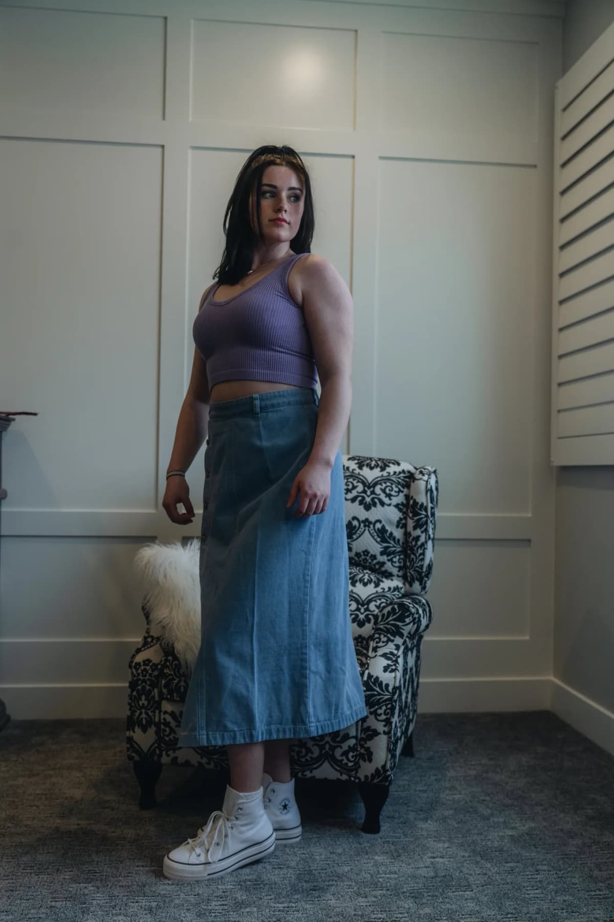 Seamless Crop Tank Top by Mono B