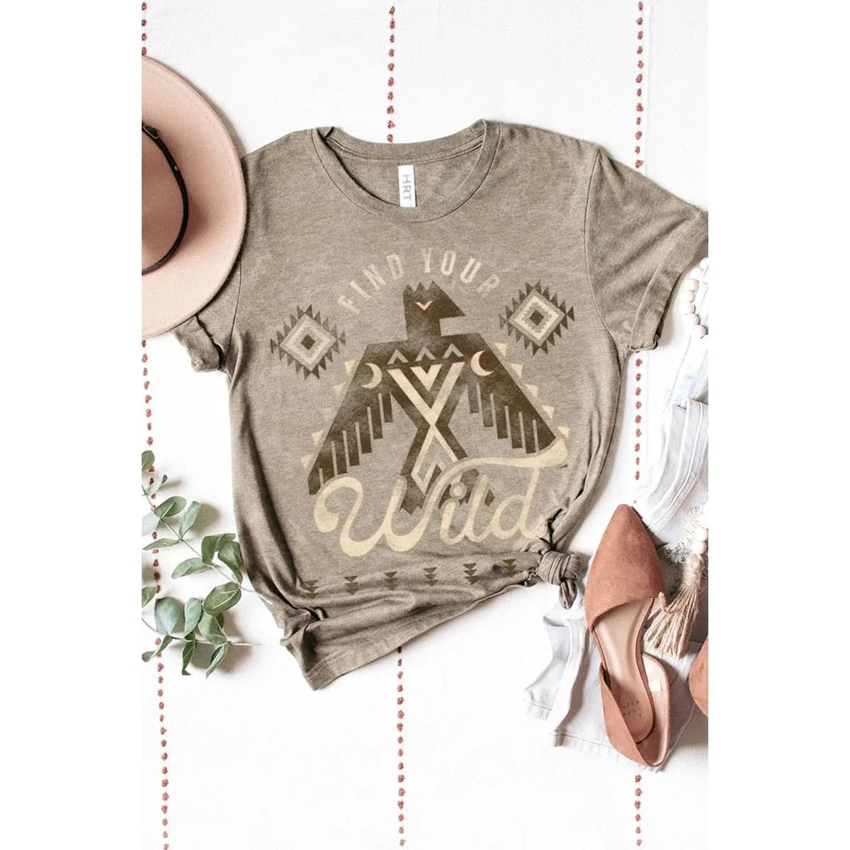 Find Your Wild Mineral Wash Graphic Tee