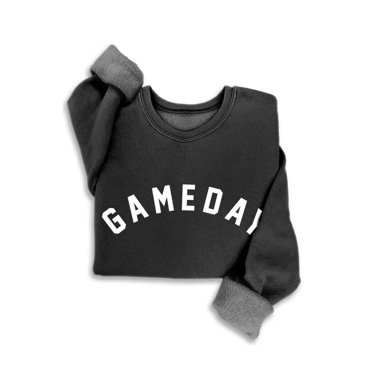 Touch Down Season Mineral Wash Sweatshirt by HRT & LUV