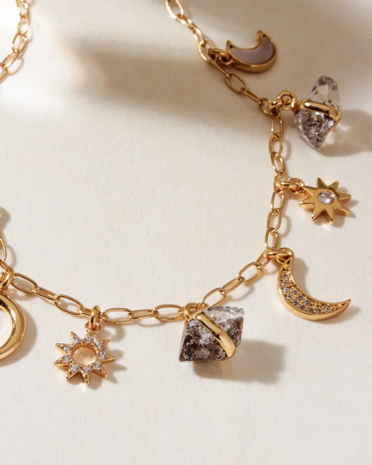 Luna Norte Nebula Fragments Charm Necklace