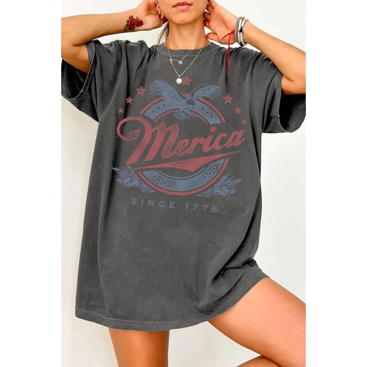 Merica Oversized Tee