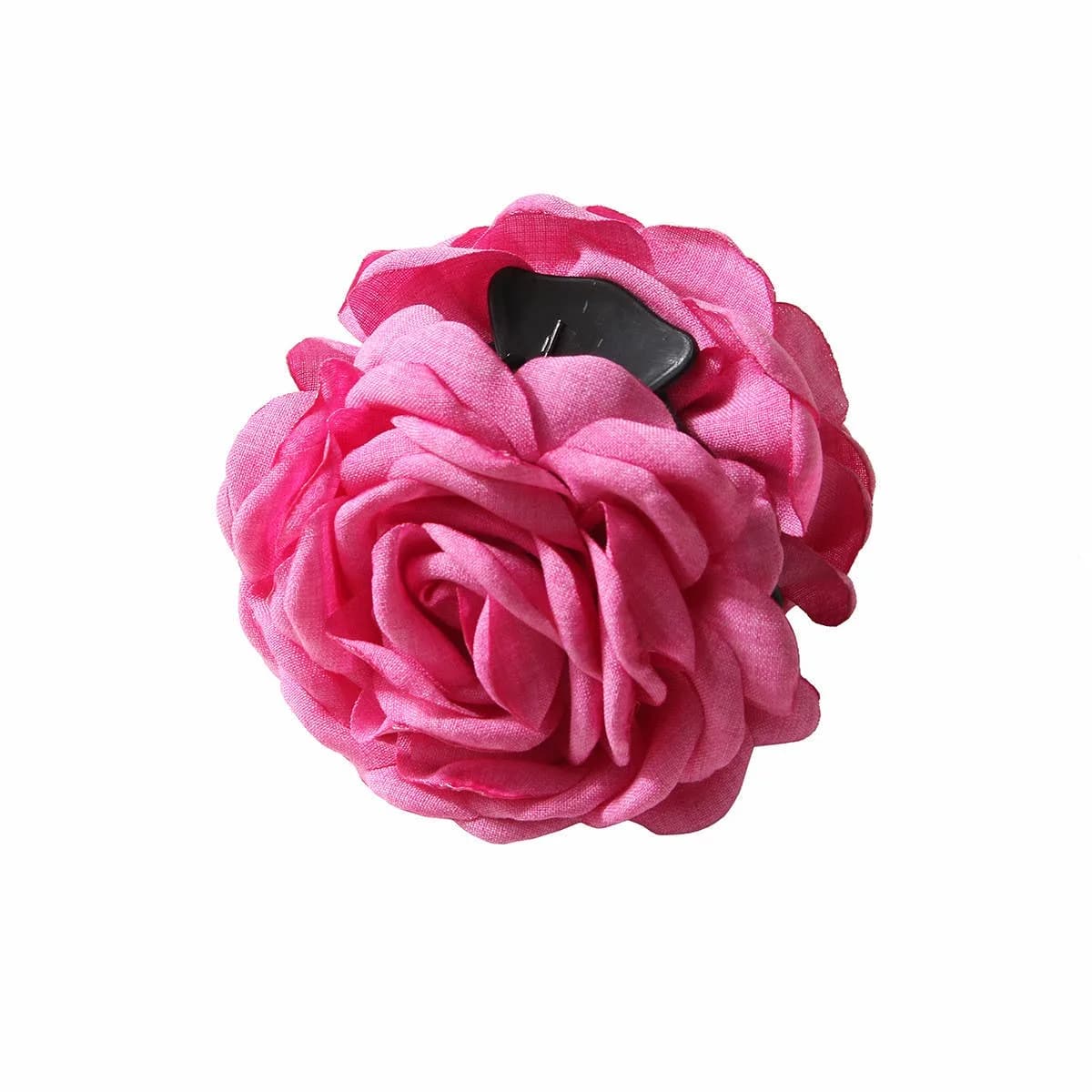 Boho Flower Rose Decor Hair Claw Clip (Rose)