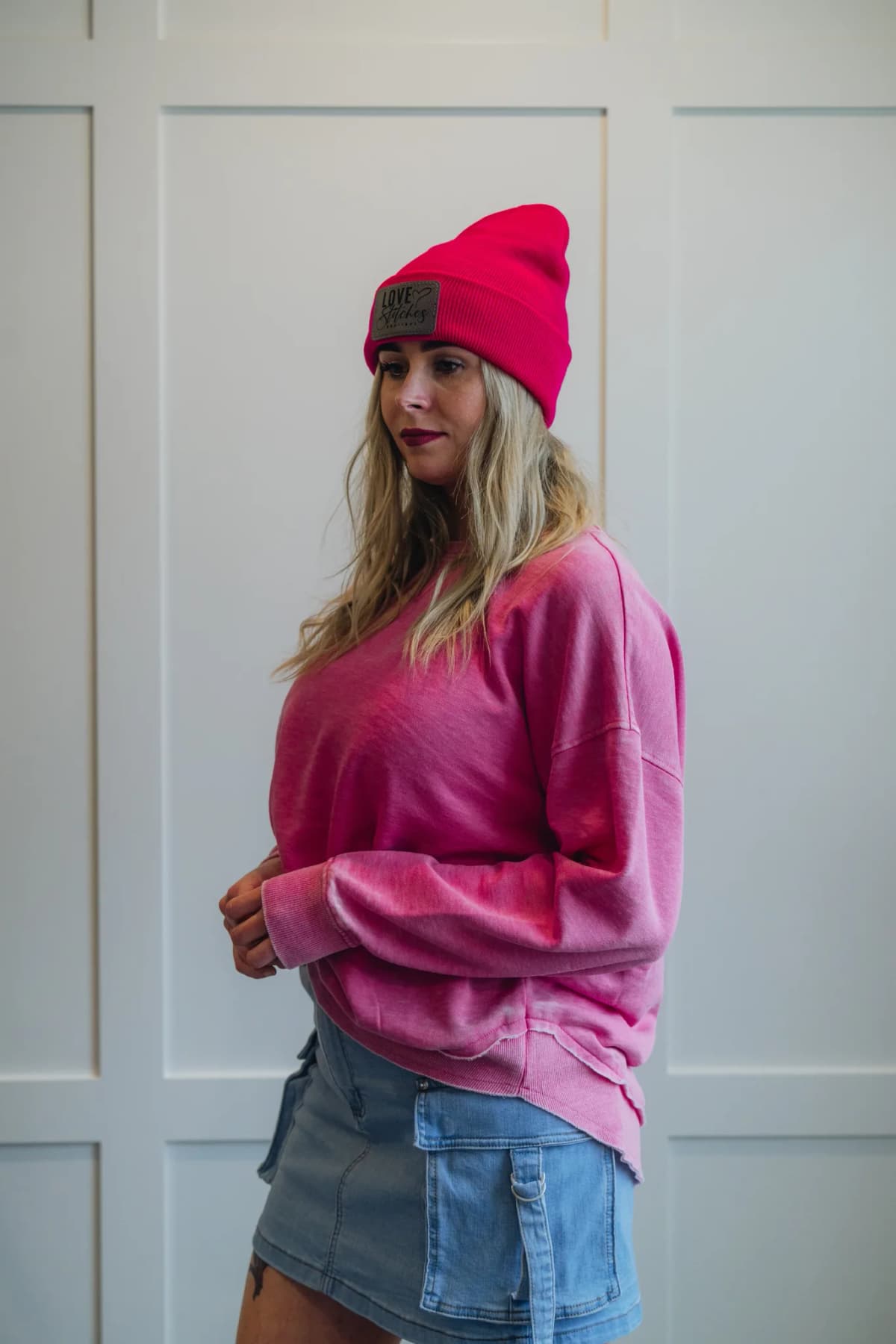 Campus Pullover Chicka D (Bubblegum)