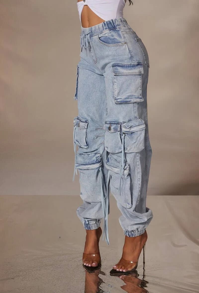 Jogger Cargo Pant Spandex by WFFS