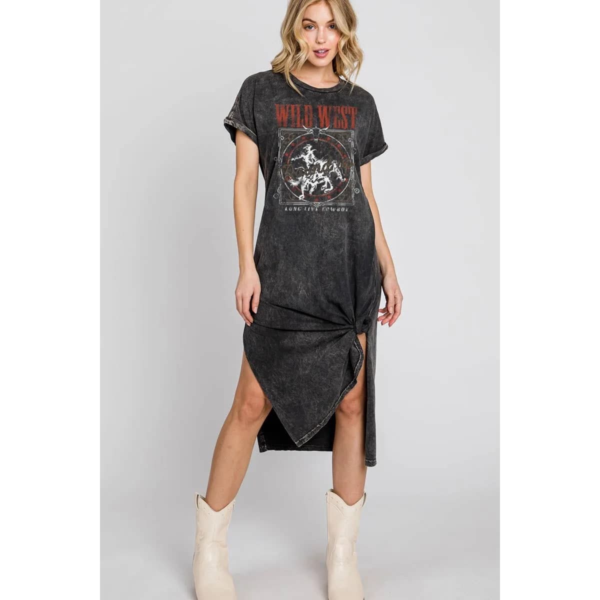 WILD WEST MINERAL GRAPHIC DRESS