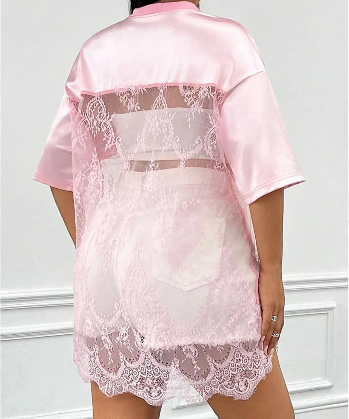 Authentic or California Edge Numbered Lace Sporty Jersey Top