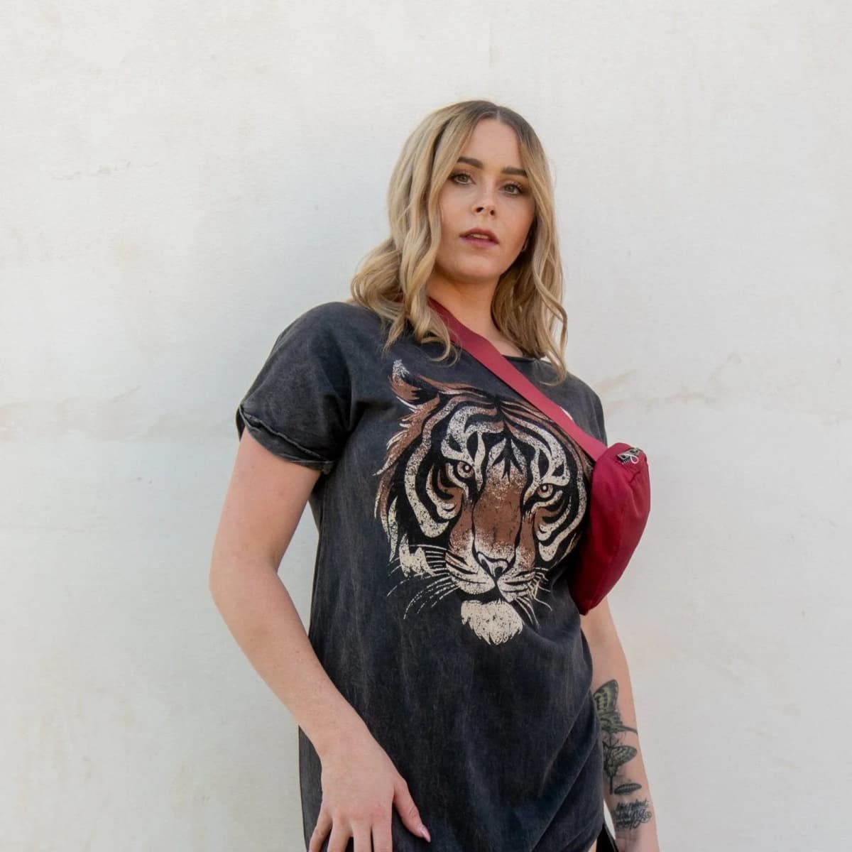 Tiger Face Mineral Graphic Dress Hrtandluv Restocked!!