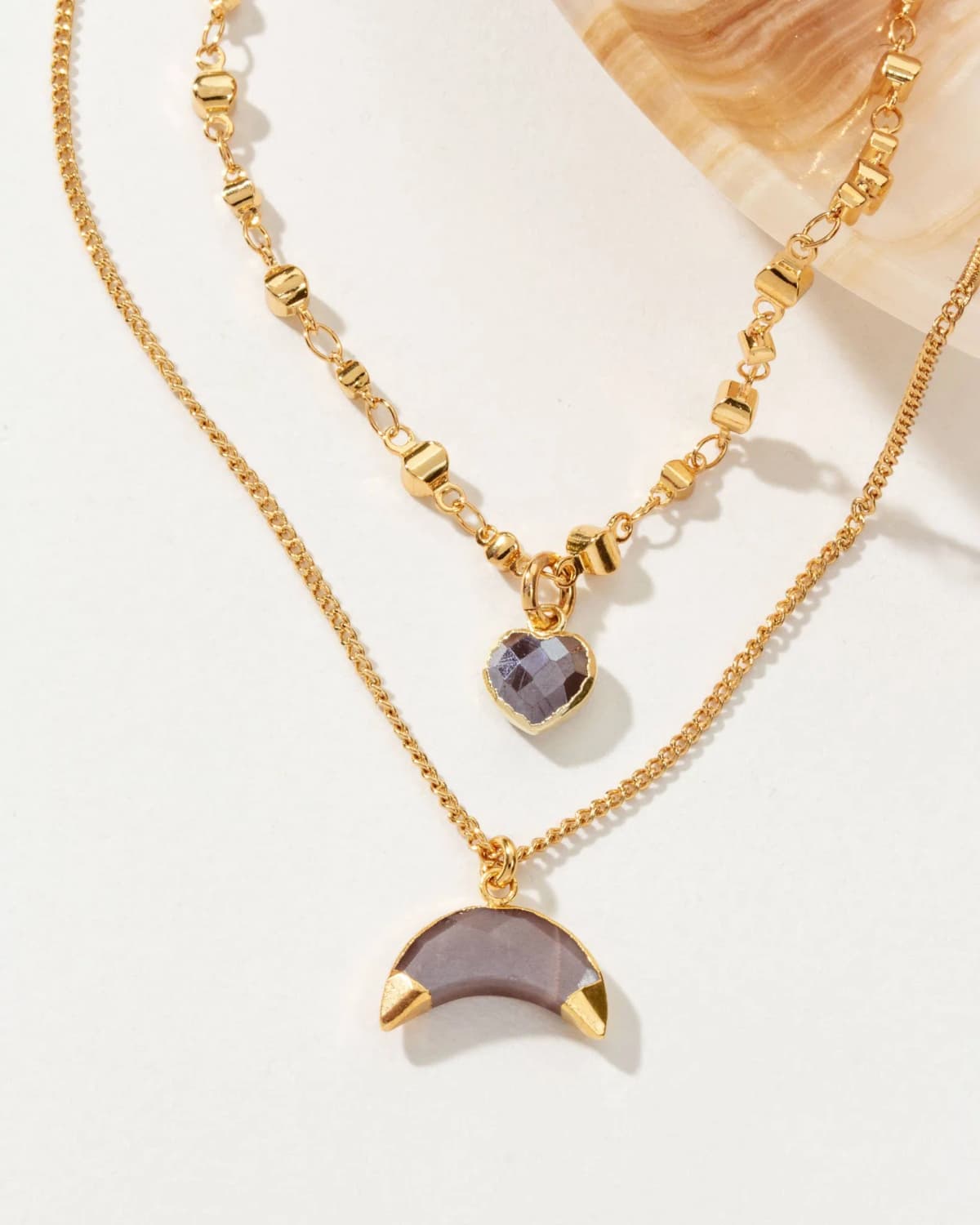 Luna Norte Espresso Yourself Necklace Set