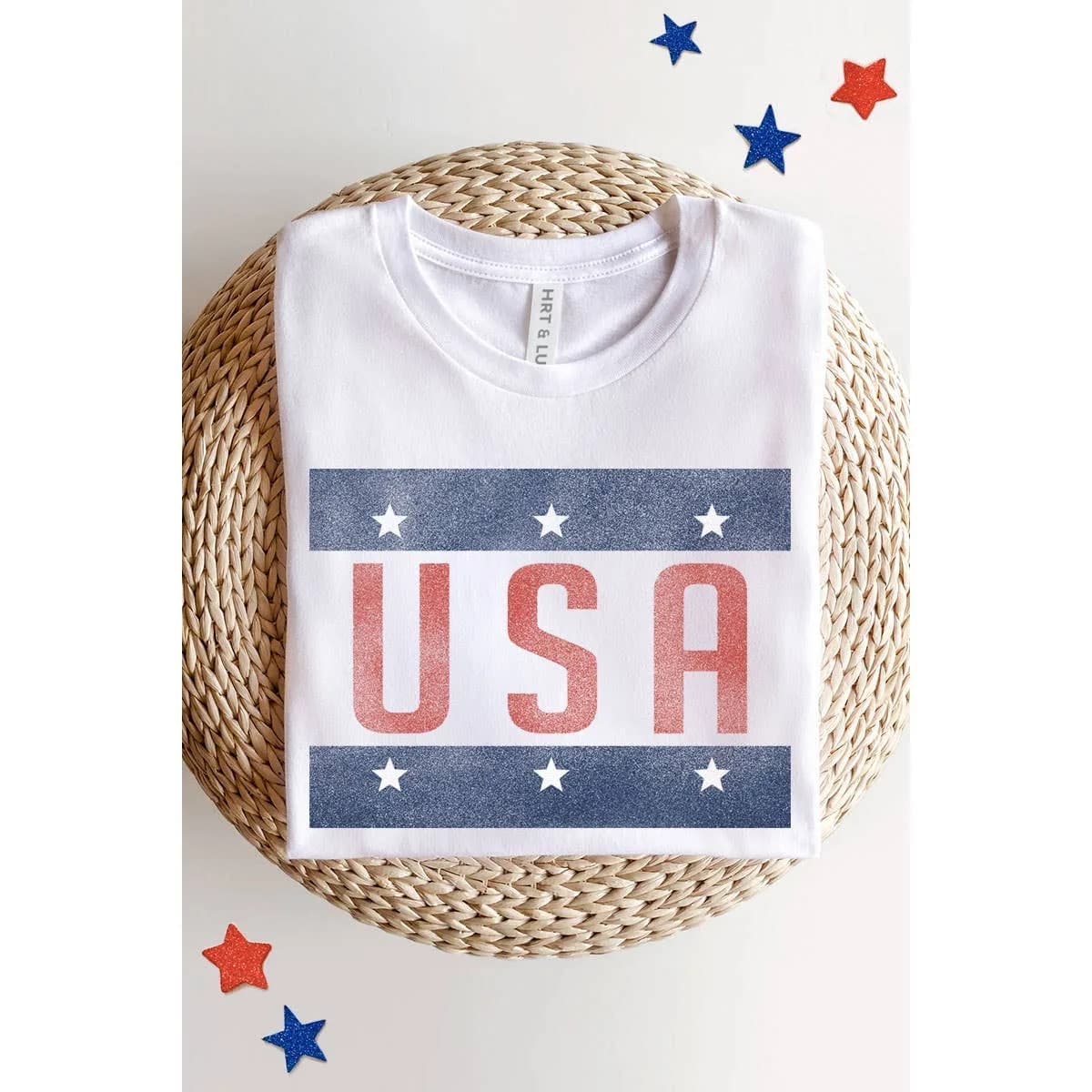 USA STAR MINERAL GRAPHIC TEE