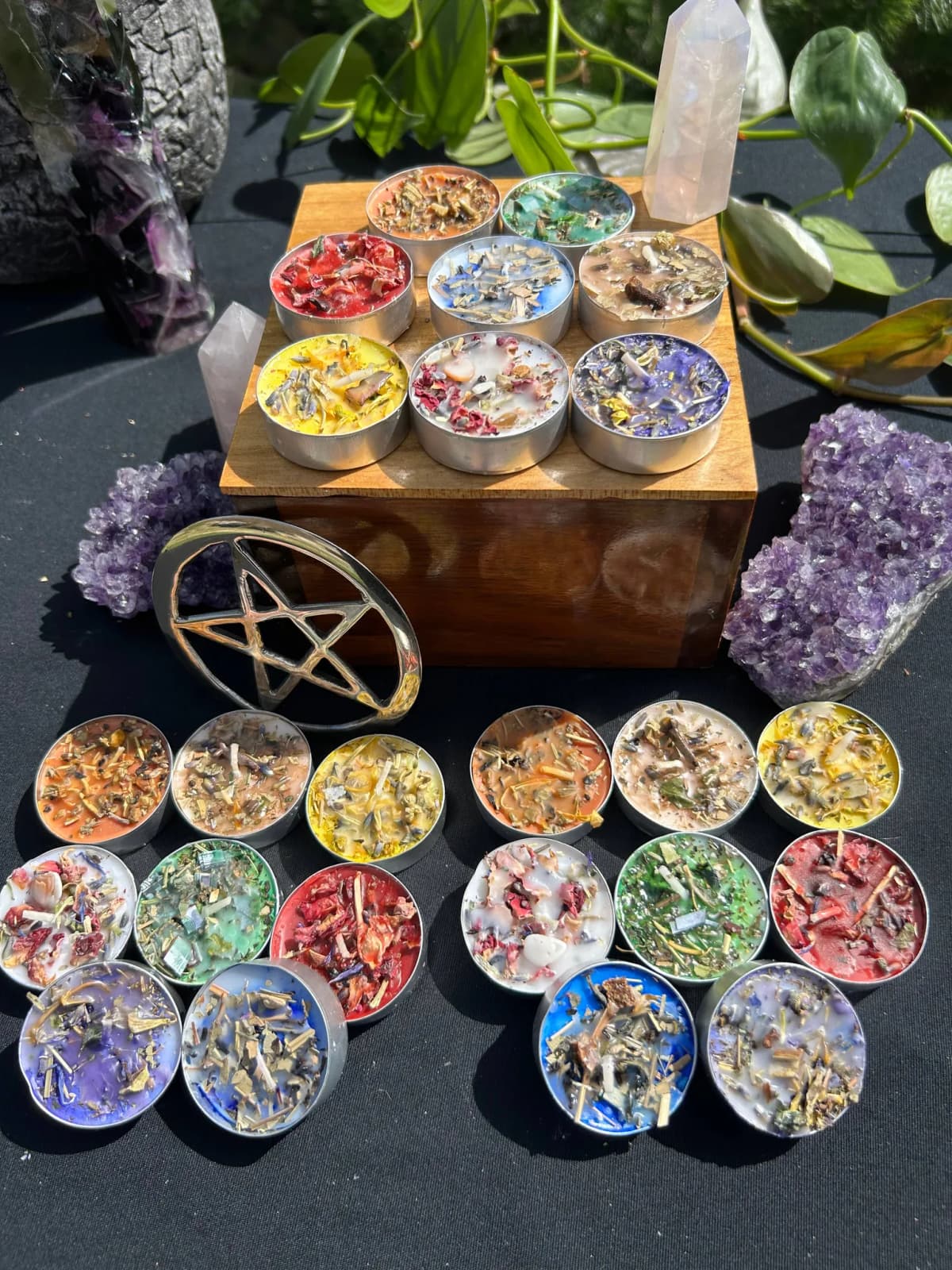 Tealight Spell Candle Collection 8 Spells