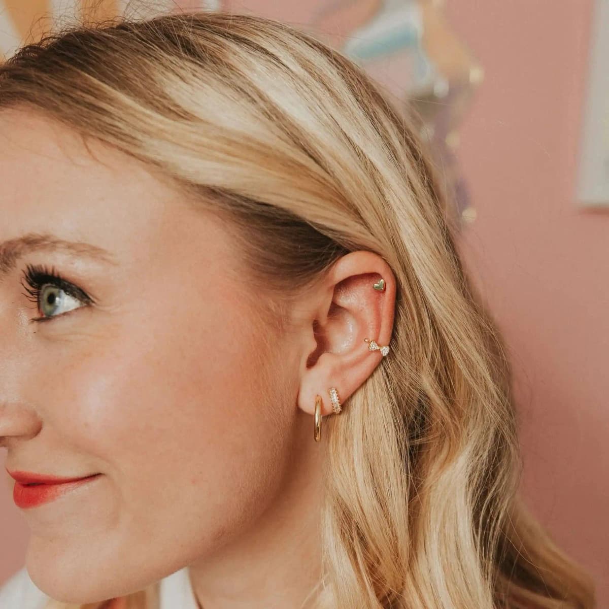 Mini Bow Ear Cuff by Mauve
