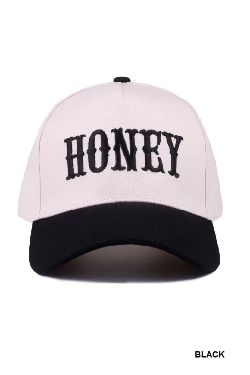 Honey Two-Tone Canvas Cotton Hat