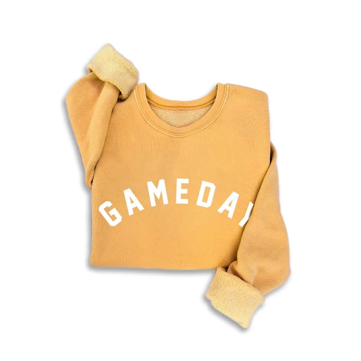 Touch Down Season Mineral Wash Sweatshirt by HRT & LUV