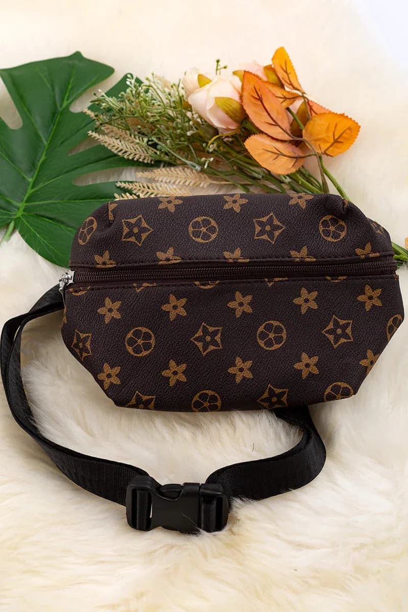Crossbody Fannypack Purse Star Print