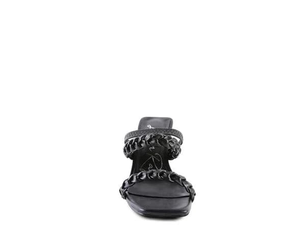 Arnie Braided Straps Block Heeled Sandals
