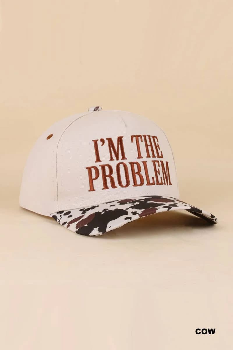 I'm The Problem Two Tone Snapback Hat