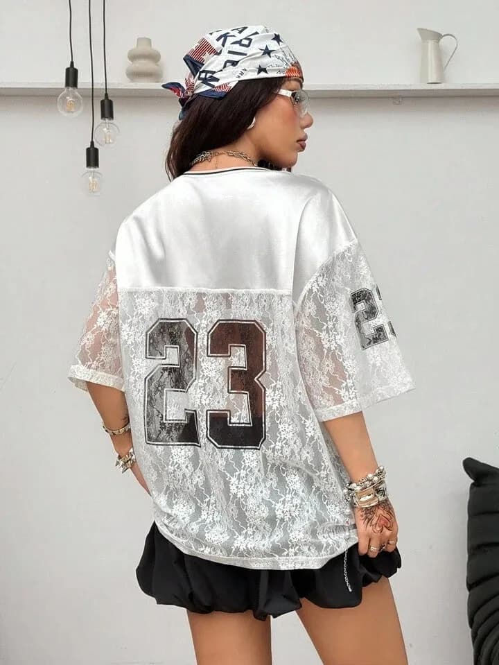 Genius 23 Lace Top Sexy Jersey