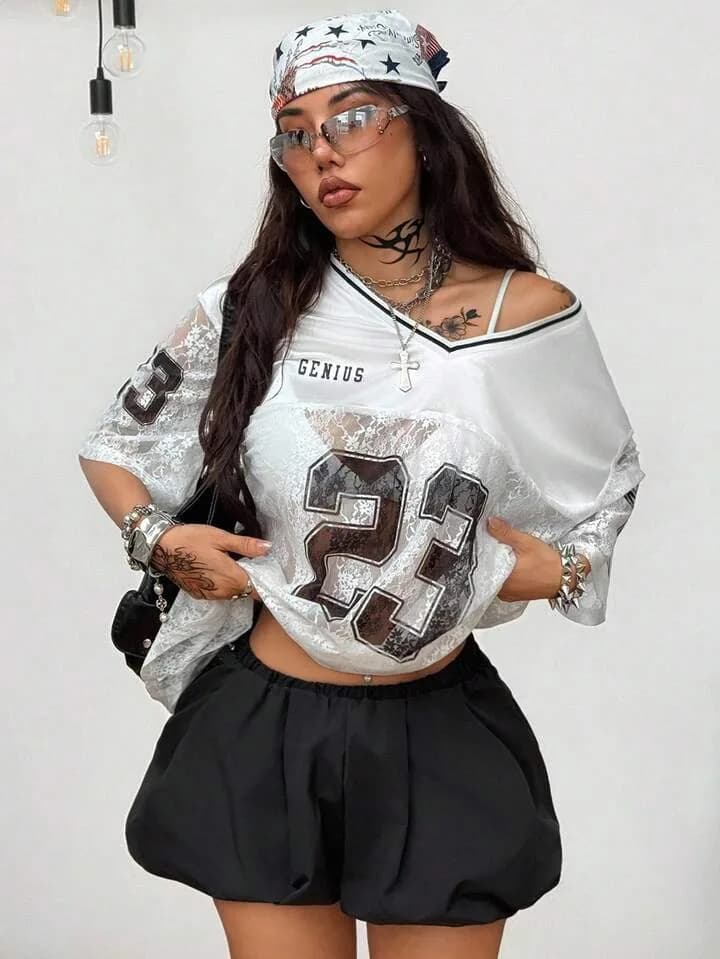 Genius 23 Lace Top Sexy Jersey