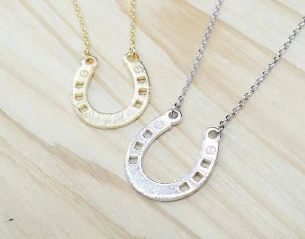 Lucky Horseshoe Necklace