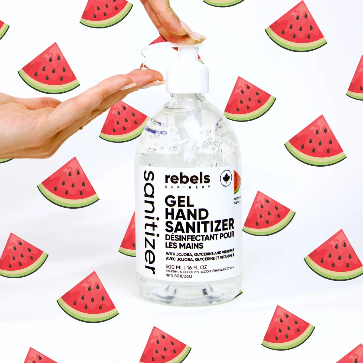 Ice Cream Hand Sanitizer Gel Refillable 40ml by Rebels Refinery